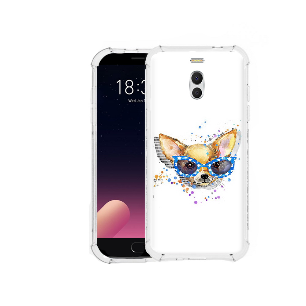 Чехол MyPads Tocco для Meizu M6 Note чихуа-хуа в очках, Прозрачный, Tocco
Чехол MyPads Tocco для Meizu M6 Note чихуа-хуа в очках, Прозрачный, Tocco