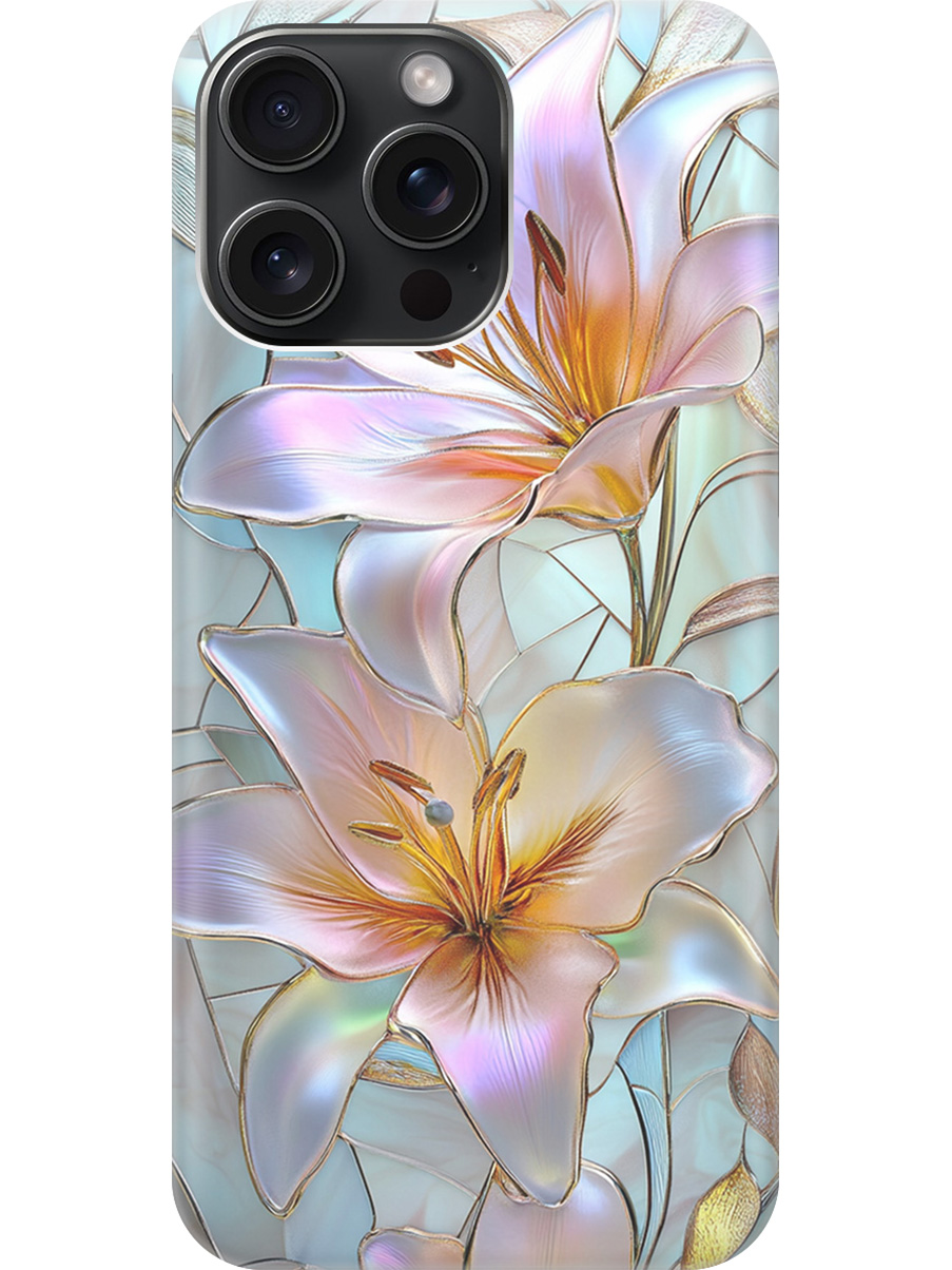 Силиконовый чехол на Apple iPhone 15 Pro Max с принтом "Витраж с лилиями", Прозрачный;белый;голубой;розовый, 775148123
Силиконовый чехол на Apple iPhone 15 Pro Max с принтом "Витраж с лилиями", Прозрачный;белый;голубой;розовый, 775148123