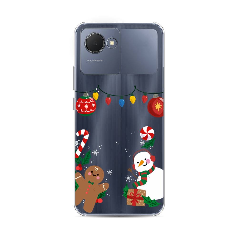 Чехол на Realme Narzo 50i Prime "Новогоднее настроение", Коричневый;красный;зеленый, 2510650-5
Чехол на Realme Narzo 50i Prime "Новогоднее настроение", Коричневый;красный;зеленый, 2510650-5