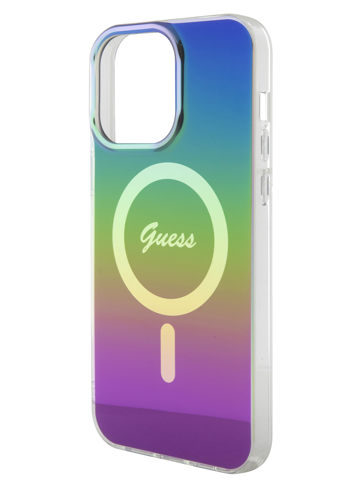 Чехол Guess для iPhone 15 Pro с MagSafe Script printed logo, радужный черный, Разноцветный
Чехол Guess для iPhone 15 Pro с MagSafe Script printed logo, радужный черный, Разноцветный