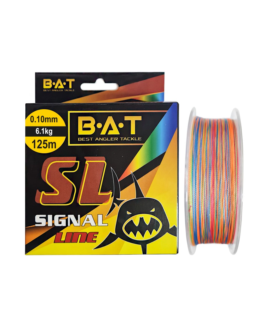 Леска-плетенка для рыбалки B.A.T. Signal Line 125м Multicolor 0,10 мм, Разноцветный, Signal Line
Леска-плетенка для рыбалки B.A.T. Signal Line 125м Multicolor 0,10 мм, Разноцветный, Signal Line