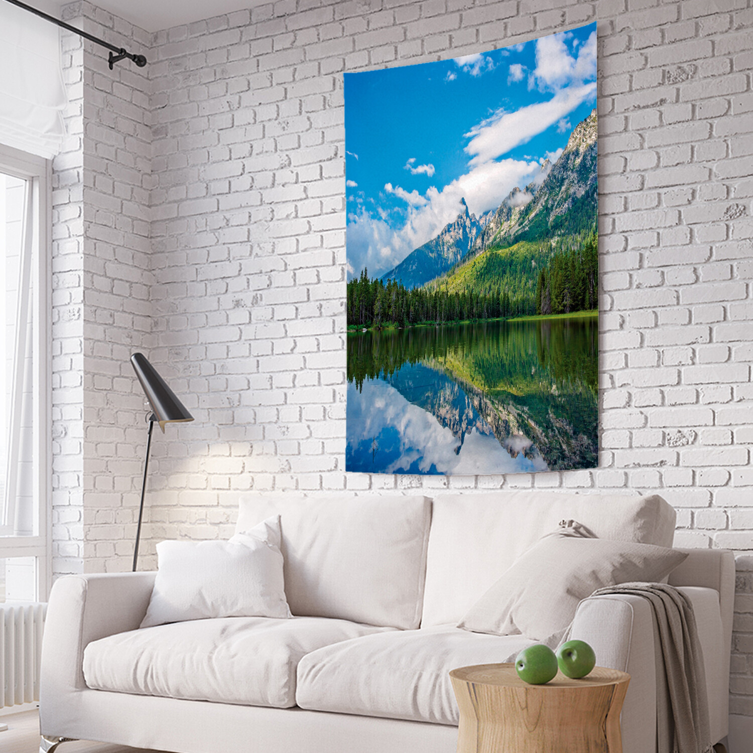Вертикальное фотопанно на стену JoyArty Река рисует горные картины 150x200 см, Река рисует горные картины
Вертикальное фотопанно на стену JoyArty Река рисует горные картины 150x200 см, Река рисует горные картины