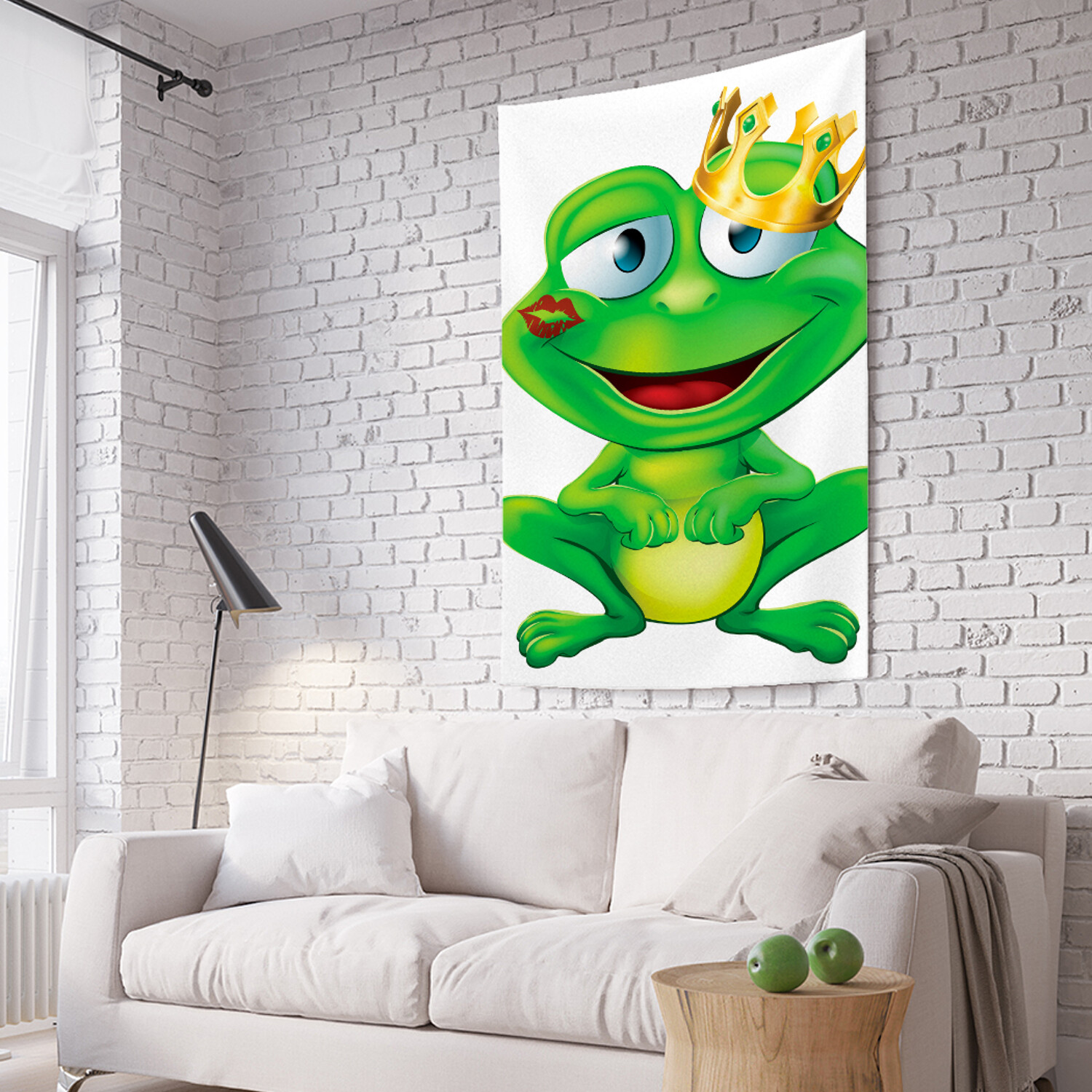 Вертикальное фотопанно на стену JoyArty Зацелованная лягушка 150x200 см, Зацелованная лягушка
Вертикальное фотопанно на стену JoyArty Зацелованная лягушка 150x200 см, Зацелованная лягушка