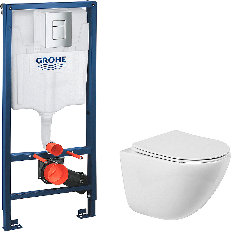 Комплект унитаза BelBagno Amanda BB051CHR+BB051SC с инсталляцией Grohe Rapid SL 38772001 с
Комплект унитаза BelBagno Amanda BB051CHR+BB051SC с инсталляцией Grohe Rapid SL 38772001 с