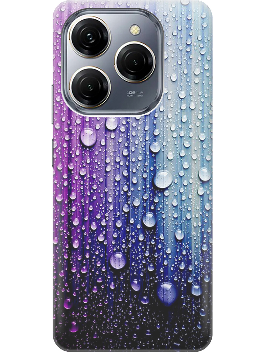 Силиконовый чехол на Tecno Spark 20 Pro с рисунком "Капли на голубом", Голубой;фиолетовый, 20011919
Силиконовый чехол на Tecno Spark 20 Pro с рисунком "Капли на голубом", Голубой;фиолетовый, 20011919