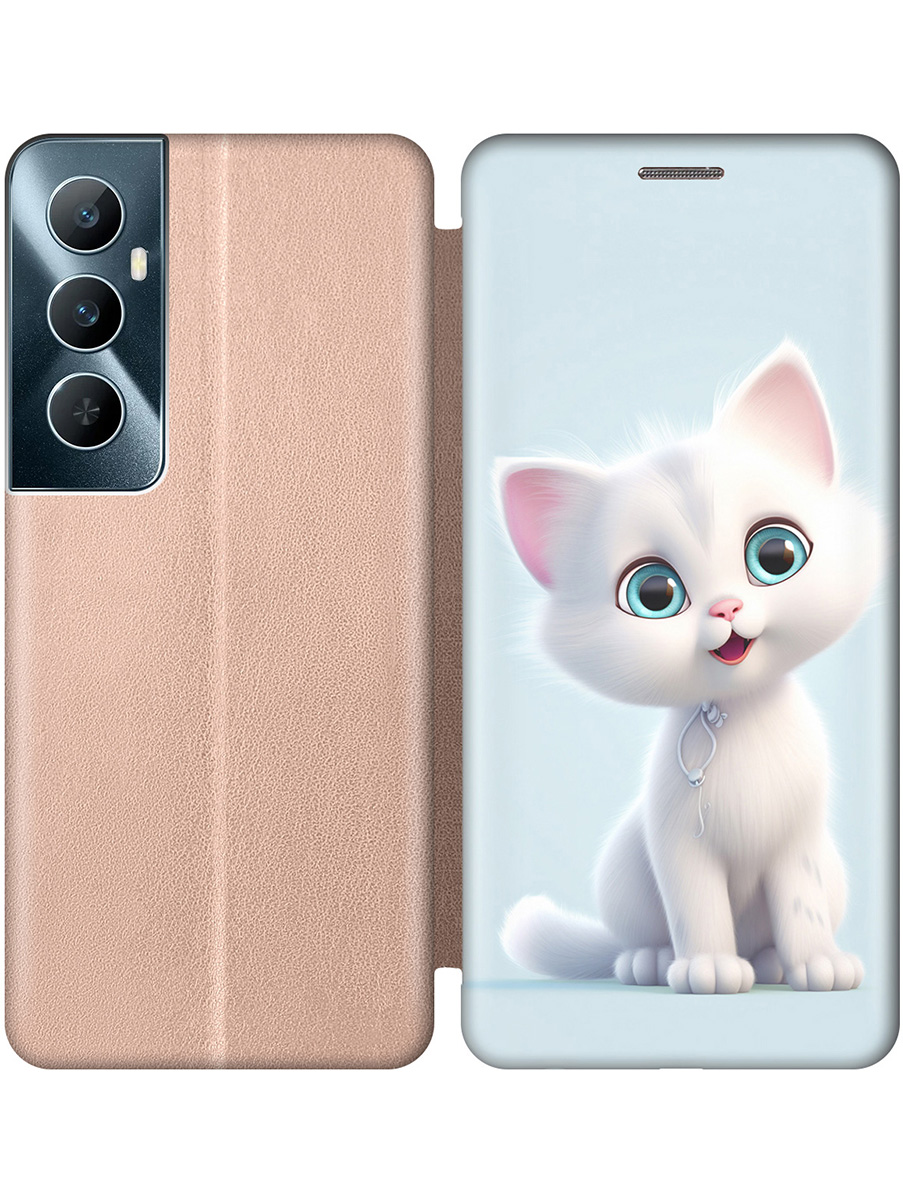 Чехол-книжка на Realme C65 с принтом "Глазастый котик" золотой, Золотистый;голубой;белый, 783983811
Чехол-книжка на Realme C65 с принтом "Глазастый котик" золотой, Золотистый;голубой;белый, 783983811