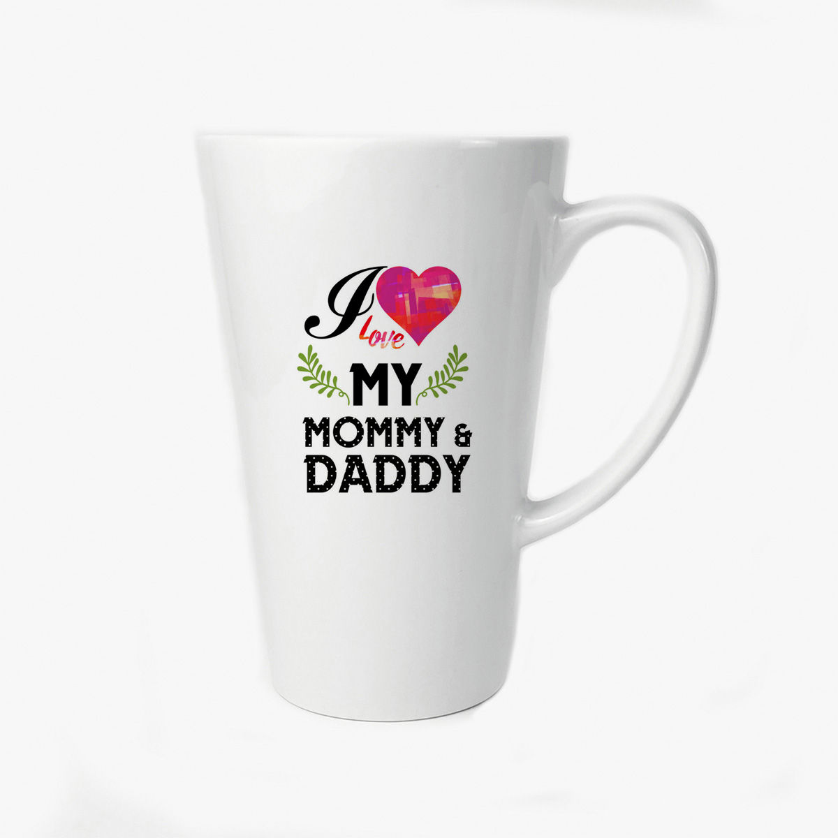 Большая конусная кружка CoolPodarok Семья I love my mommy and daddy Я люблю маму и папу
Большая конусная кружка CoolPodarok Семья I love my mommy and daddy Я люблю маму и папу