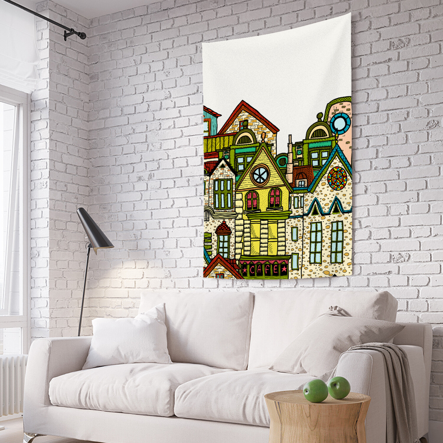 Вертикальное фотопанно на стену JoyArty Красочный район 150x200 см, Красочный район
Вертикальное фотопанно на стену JoyArty Красочный район 150x200 см, Красочный район