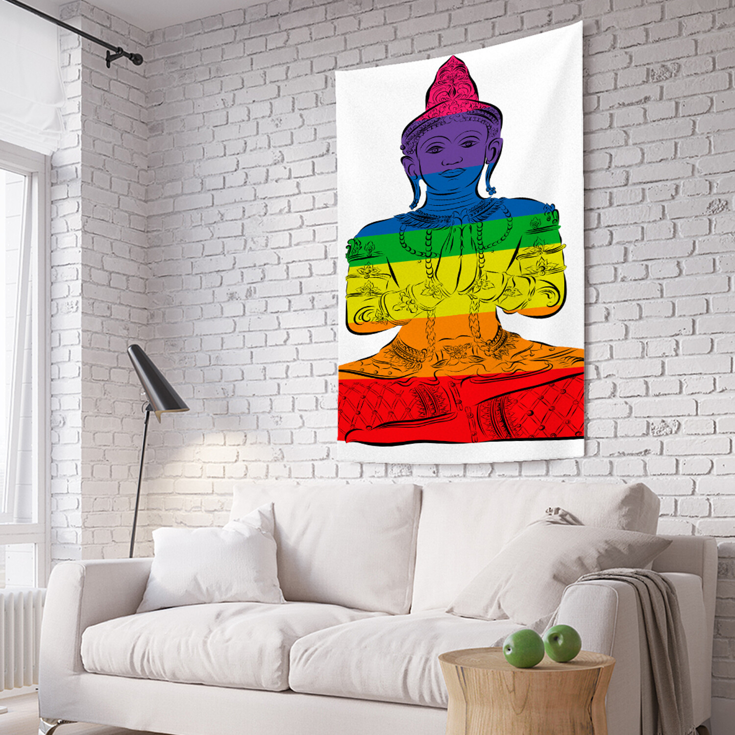 Вертикальное фотопанно на стену JoyArty Медитация в радуге 150x200 см, Медитация в радуге
Вертикальное фотопанно на стену JoyArty Медитация в радуге 150x200 см, Медитация в радуге