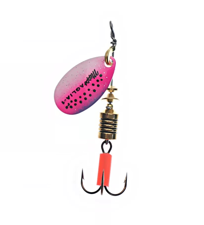 Блесна AGLIA RAINBOW №1 rainbow-trout 3.5 г Mepps, Розовый;фиолетовый;синий;черный;золотистый, Aglia Rainbow
Блесна AGLIA RAINBOW №1 rainbow-trout 3.5 г Mepps, Розовый;фиолетовый;синий;черный;золотистый, Aglia Rainbow
