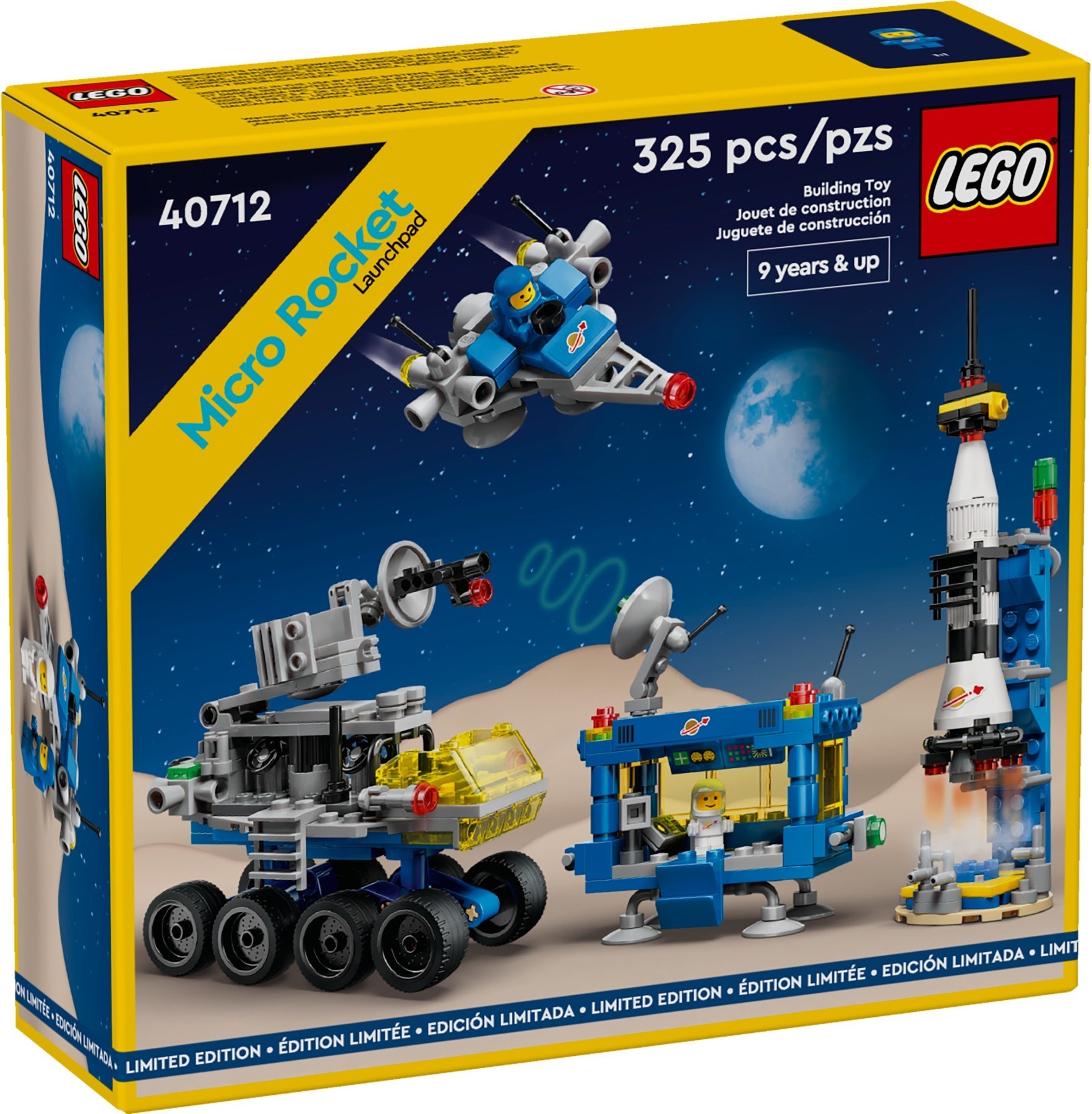 Конструктор Lego 40712 Стартовая площадка для микроракет, 325 дет, Стартовая площадка для микроракет
Конструктор Lego 40712 Стартовая площадка для микроракет, 325 дет, Стартовая площадка для микроракет