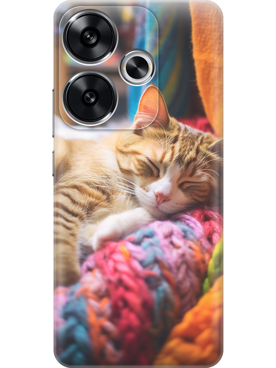 Силиконовый чехол на Xiaomi Redmi Turbo 3 / Poco F6 с принтом "Котик на пледе", Прозрачный;белый;желтый;розовый, 783980811
Силиконовый чехол на Xiaomi Redmi Turbo 3 / Poco F6 с принтом "Котик на пледе", Прозрачный;белый;желтый;розовый, 783980811