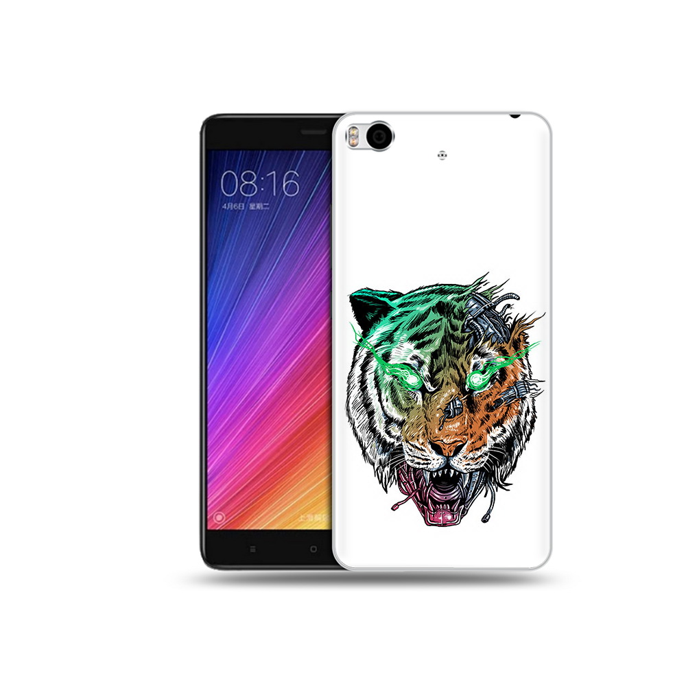 Чехол MyPads Tocco для Xiaomi Mi 5S робо-тигр (PT91899.330.584), Прозрачный, Tocco 
Чехол MyPads Tocco для Xiaomi Mi 5S робо-тигр (PT91899.330.584), Прозрачный, Tocco