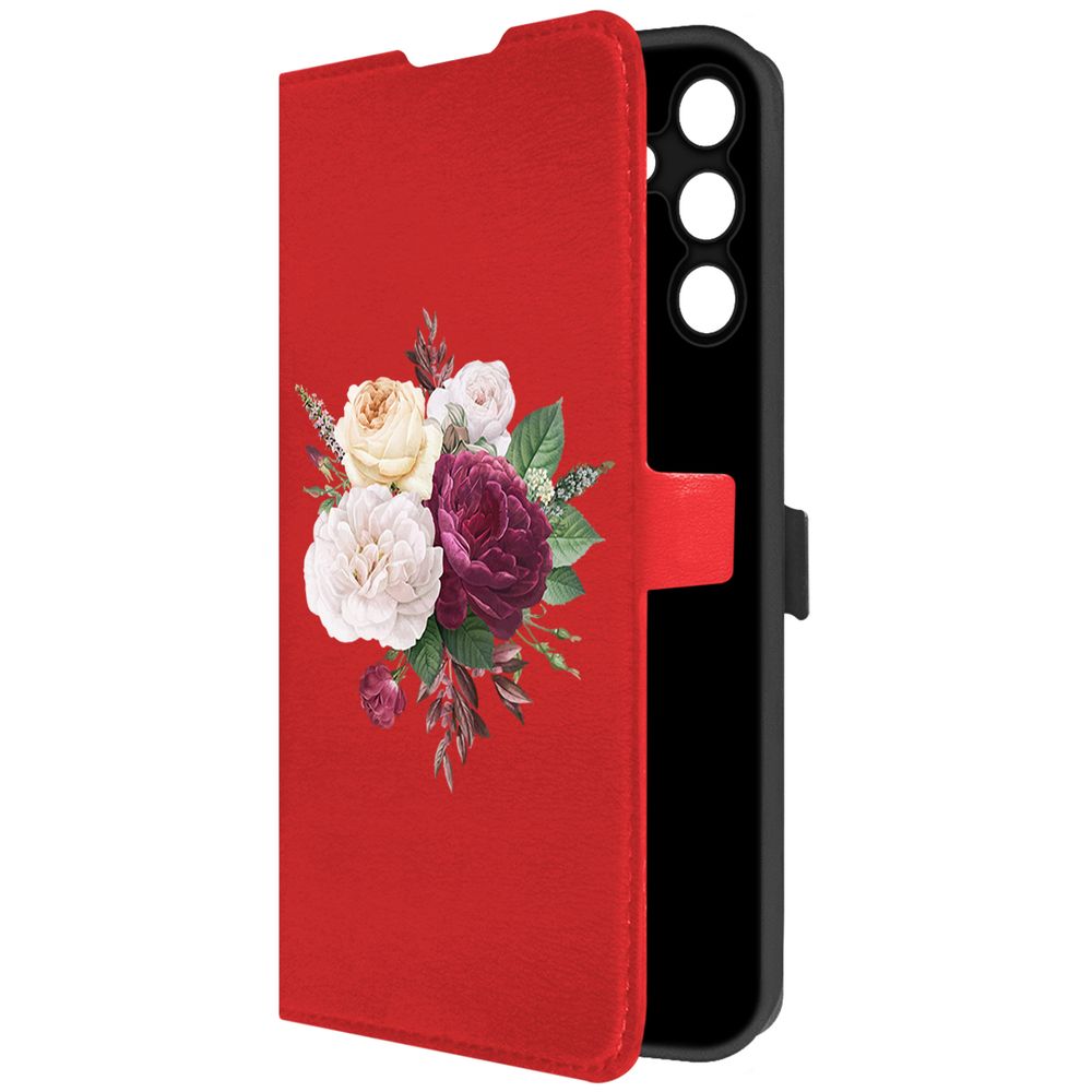 Чехол-книжка Krutoff Eco Book для Samsung Galaxy A15 4G (A155) Цветочная композиция, Красный
Чехол-книжка Krutoff Eco Book для Samsung Galaxy A15 4G (A155) Цветочная композиция, Красный