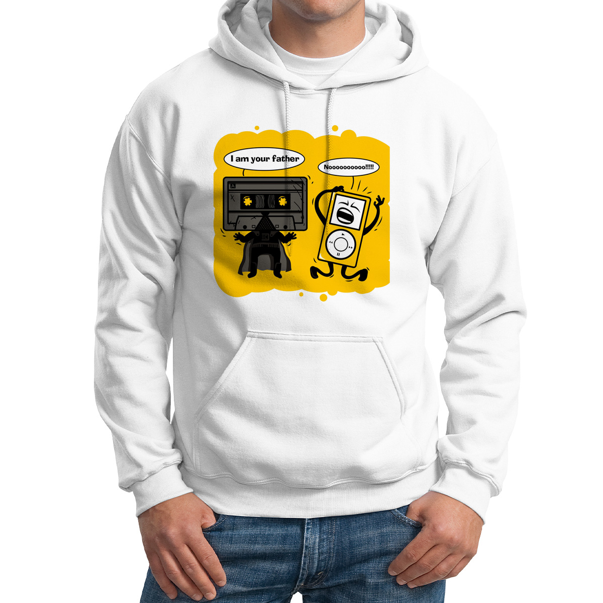 Худи унисекс CoolPodarok Прикол Касета i am your father белое 58 RU, Белый, M0151437
Худи унисекс CoolPodarok Прикол Касета i am your father белое 58 RU, Белый, M0151437