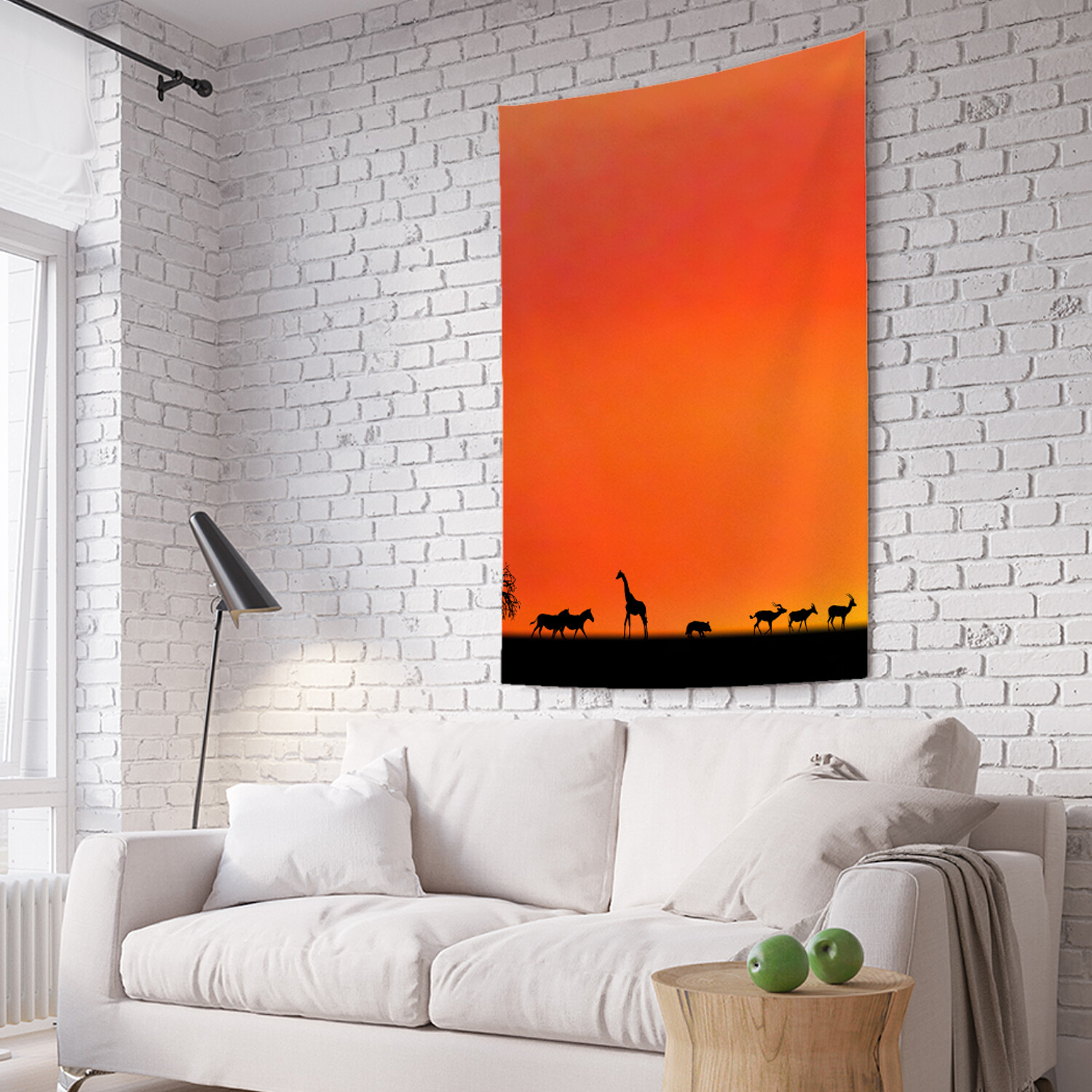 Вертикальное фотопанно на стену JoyArty Африканский закат 150x200 см, Африканский закат
Вертикальное фотопанно на стену JoyArty Африканский закат 150x200 см, Африканский закат