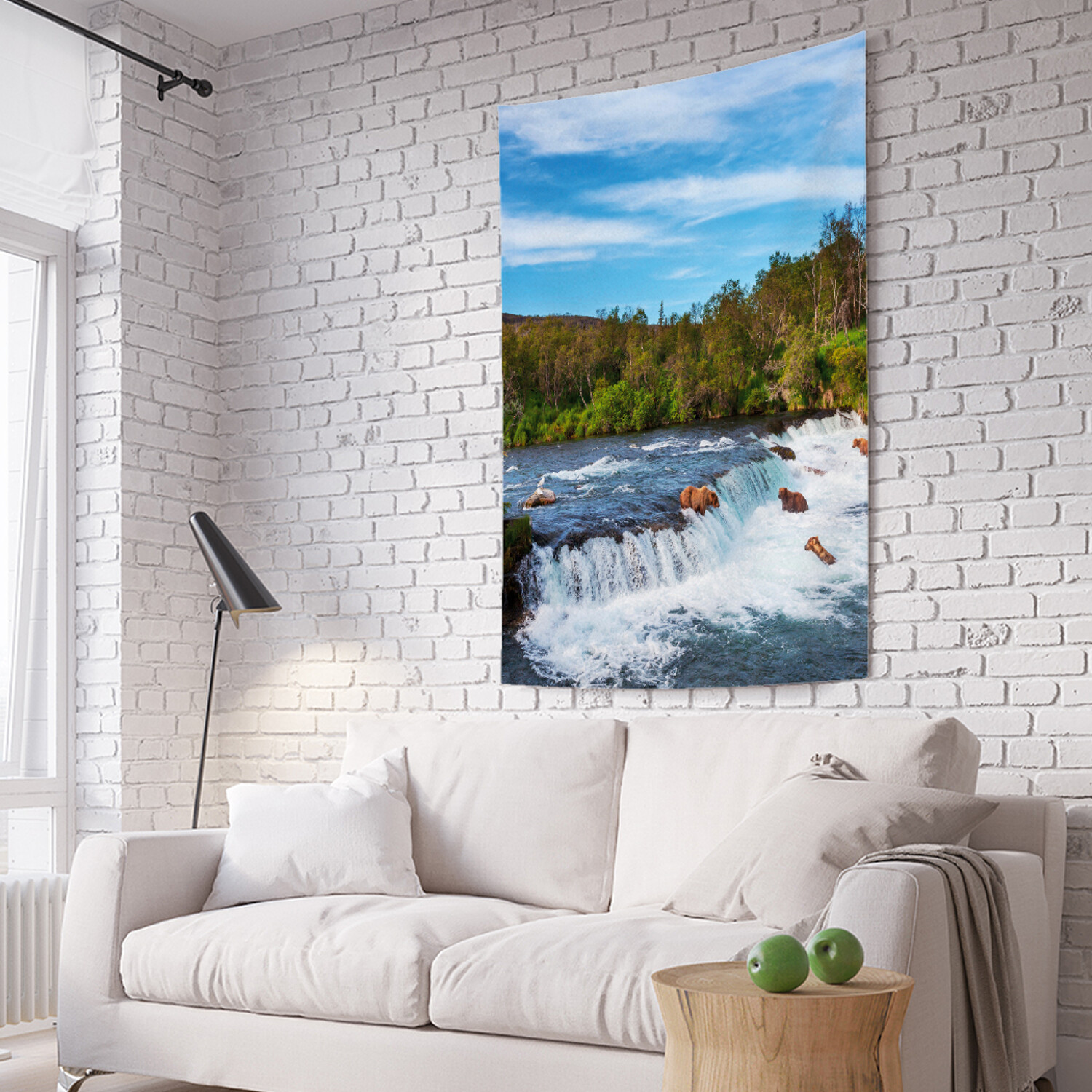 Вертикальное фотопанно на стену JoyArty Медведи на водной охоте 150x200 см, Медведи на водной охоте
Вертикальное фотопанно на стену JoyArty Медведи на водной охоте 150x200 см, Медведи на водной охоте