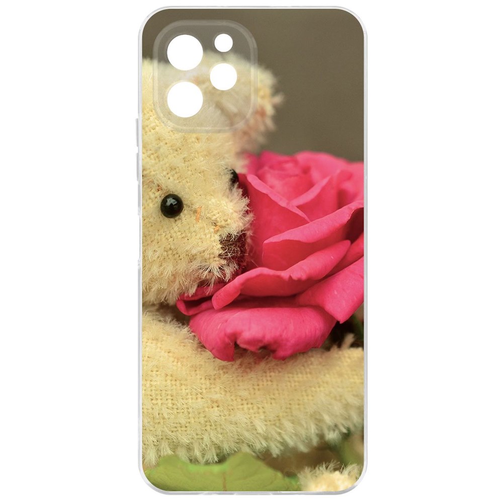 Чехол-накладка Krutoff Clear Case Медвежонок с розой для Huawei Nova Y61, Прозрачный
Чехол-накладка Krutoff Clear Case Медвежонок с розой для Huawei Nova Y61, Прозрачный
