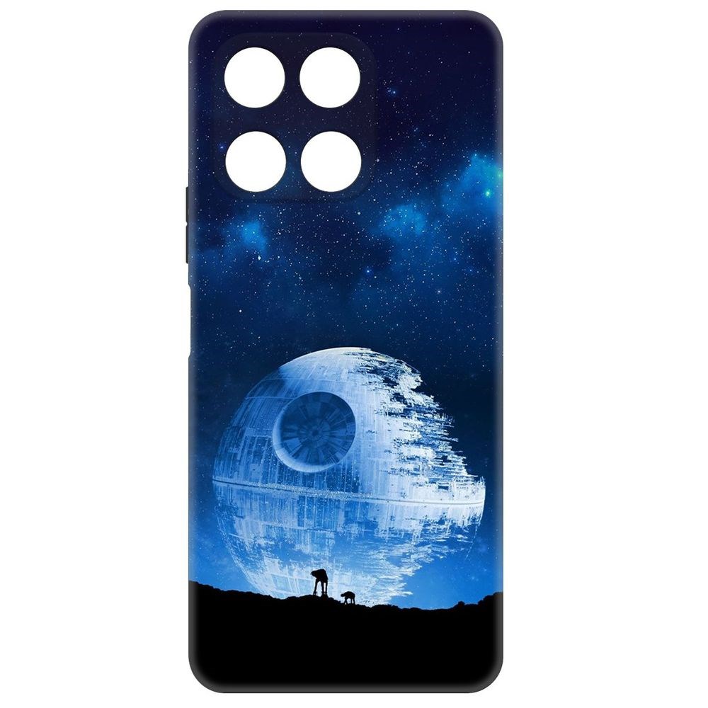 Чехол-накладка Krutoff Soft Case Звездные Войны. Звезда смерти для Honor X6a черный
Чехол-накладка Krutoff Soft Case Звездные Войны. Звезда смерти для Honor X6a черный