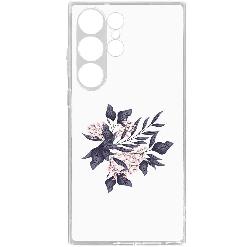 Чехол-накладка Krutoff Clear Case Розовые бутоны для Samsung Galaxy S23 Ultra, Прозрачный
Чехол-накладка Krutoff Clear Case Розовые бутоны для Samsung Galaxy S23 Ultra, Прозрачный