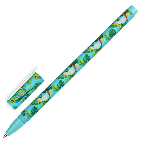Ручка шариковая BRAUBERG SOFT TOUCH STICK PARROTS, СИНЯЯ, мягкое покрытие, узел 0,7 мм,
Ручка шариковая BRAUBERG SOFT TOUCH STICK PARROTS, СИНЯЯ, мягкое покрытие, узел 0,7 мм,