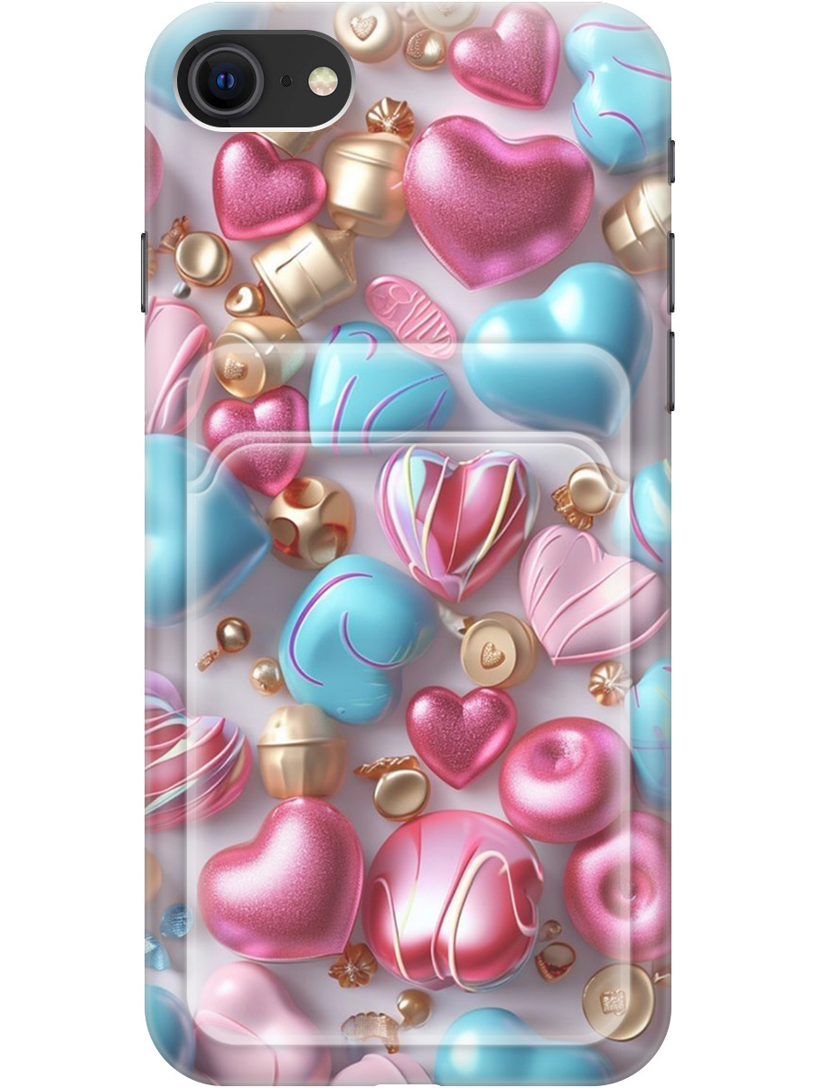 Силиконовый чехол на Apple iPhone SE (2022) / SE (2020) / 8 / 7 с принтом 788779, Голубой;прозрачный;розовый, 713043291
Силиконовый чехол на Apple iPhone SE (2022) / SE (2020) / 8 / 7 с принтом 788779, Голубой;прозрачный;розовый, 713043291