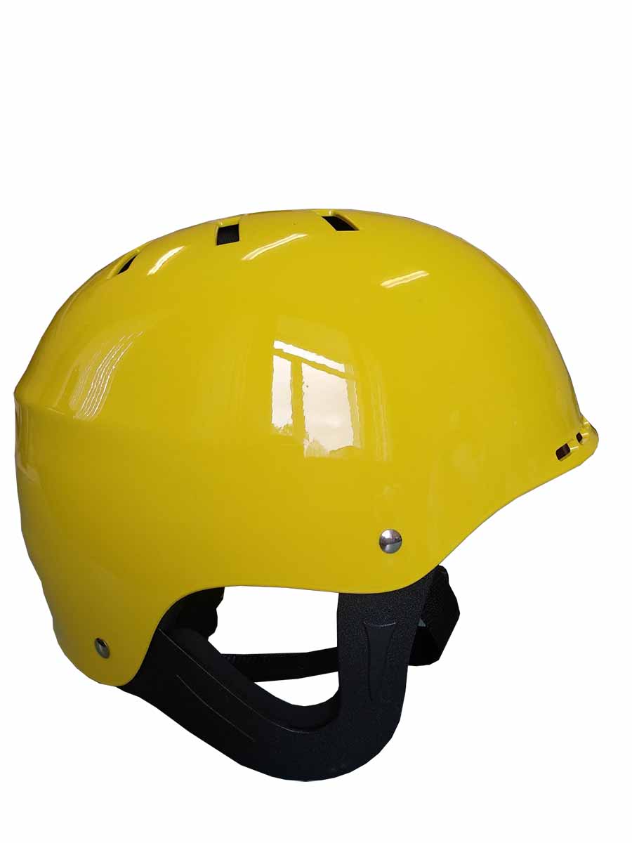 фото Шлем (каска) для каякинга, водного туризма rst "экстрим", желтый, s