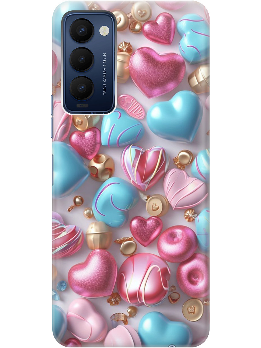 Силиконовый чехол на Tecno Camon 18 / 18P с принтом "Конфеты и сердечки", Прозрачный;голубой;розовый, 741735991
Силиконовый чехол на Tecno Camon 18 / 18P с принтом "Конфеты и сердечки", Прозрачный;голубой;розовый, 741735991