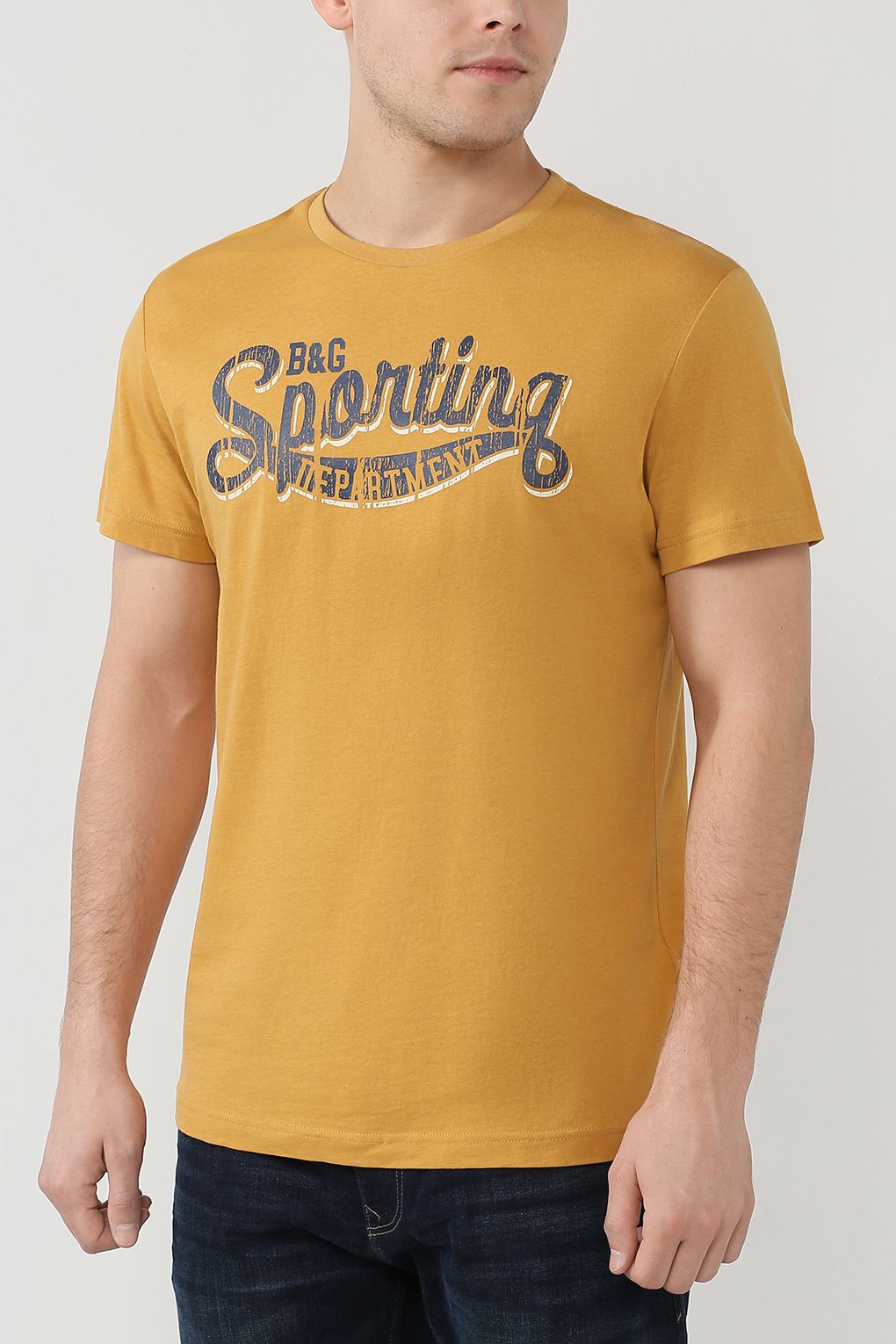 фото Футболка мужская bodyguard 1904 cannes желтая l