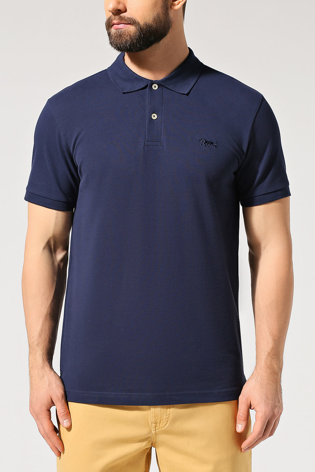 фото Футболка-поло мужская bodyguard 1904 clapham голубая l