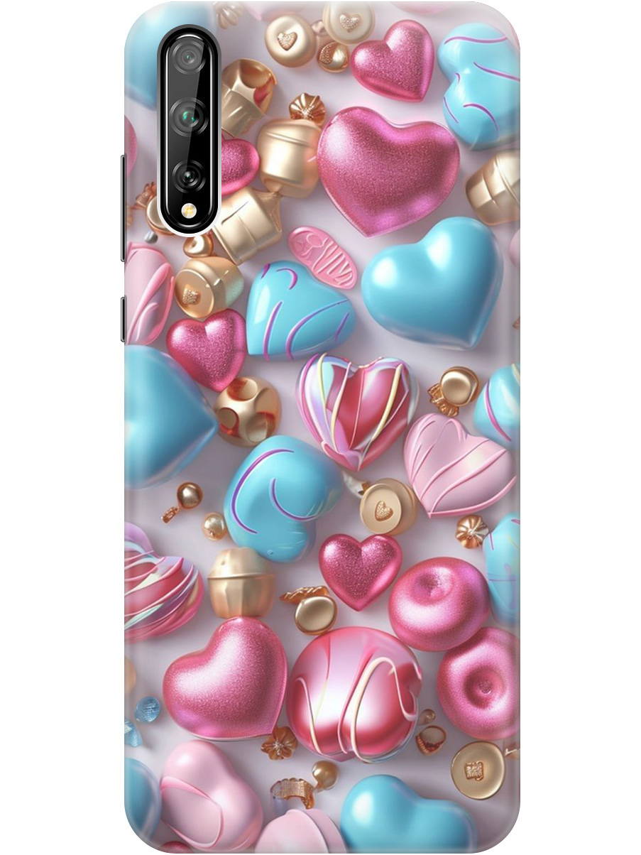 Силиконовый чехол на Honor 30i / Huawei Y8P с принтом "Конфеты и сердечки", Прозрачный;голубой;розовый, 723101191
Силиконовый чехол на Honor 30i / Huawei Y8P с принтом "Конфеты и сердечки", Прозрачный;голубой;розовый, 723101191