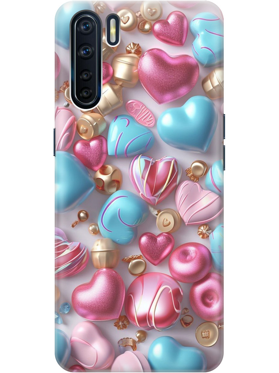 Силиконовый чехол на OPPO A91 / Reno3 с принтом "Конфеты и сердечки", Прозрачный;голубой;розовый, 726148891
Силиконовый чехол на OPPO A91 / Reno3 с принтом "Конфеты и сердечки", Прозрачный;голубой;розовый, 726148891