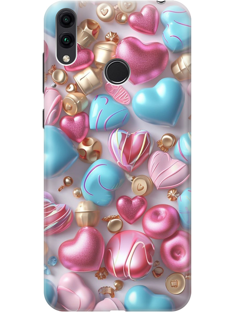 Силиконовый чехол на Honor 8C с принтом "Конфеты и сердечки", Прозрачный;голубой;розовый, 719708891
Силиконовый чехол на Honor 8C с принтом "Конфеты и сердечки", Прозрачный;голубой;розовый, 719708891