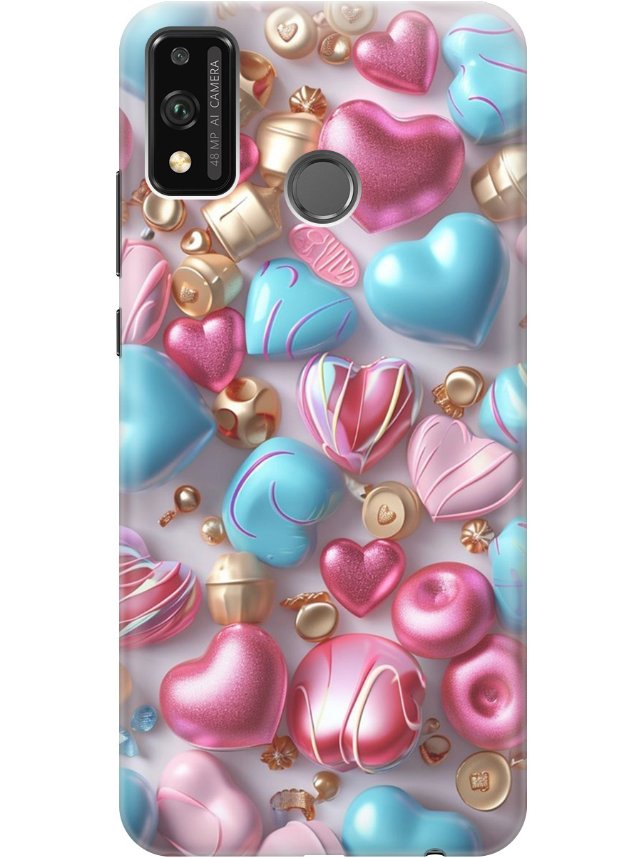 Силиконовый чехол на Honor 9X Lite с принтом "Конфеты и сердечки", Прозрачный;голубой;розовый, 723565491
Силиконовый чехол на Honor 9X Lite с принтом "Конфеты и сердечки", Прозрачный;голубой;розовый, 723565491