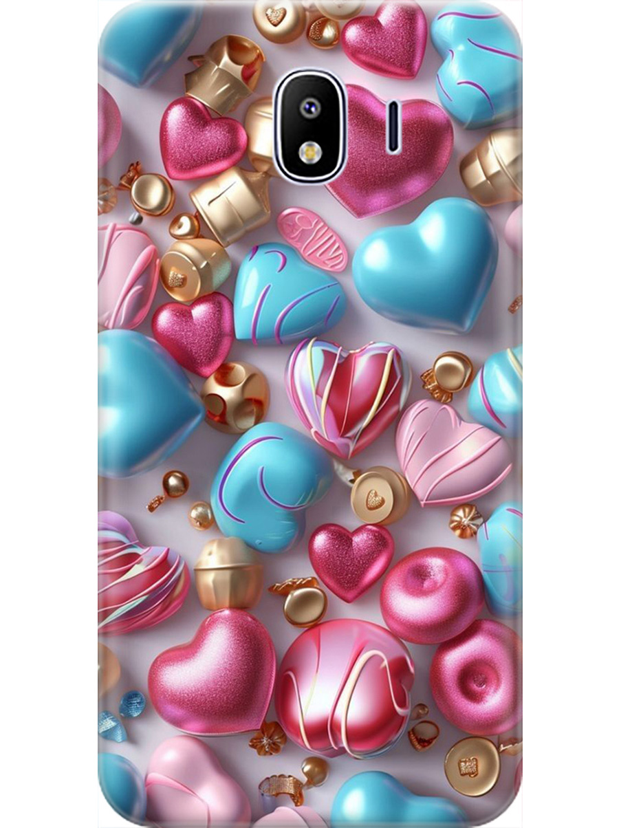 Силиконовый чехол на Samsung Galaxy J4 (2018) с принтом "Конфеты и сердечки", Прозрачный;голубой;розовый, 718358991
Силиконовый чехол на Samsung Galaxy J4 (2018) с принтом "Конфеты и сердечки", Прозрачный;голубой;розовый, 718358991