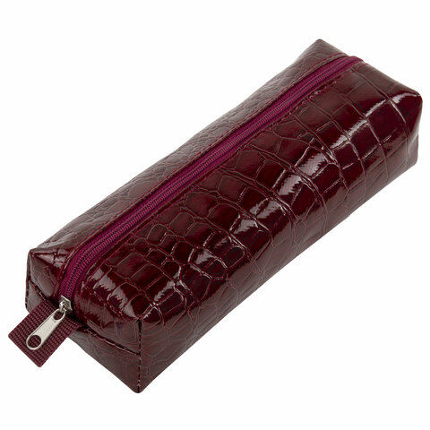 Пенал-косметичка BRAUBERG, крокодиловая кожа, 20х6х4 см, "Ultra maroon", 270849, (2шт.), Темно-бордовый
Пенал-косметичка BRAUBERG, крокодиловая кожа, 20х6х4 см, "Ultra maroon", 270849, (2шт.), Темно-бордовый