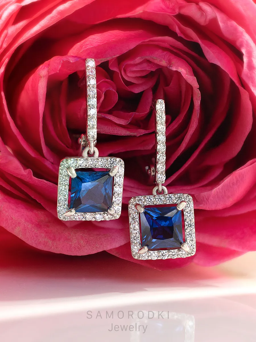 Серьги из серебра SamoroDki Jewelry Серьги2-08-240-01р, сапфир искусственный, Серьги2-08-240-01р
Серьги из серебра SamoroDki Jewelry Серьги2-08-240-01р, сапфир искусственный, Серьги2-08-240-01р