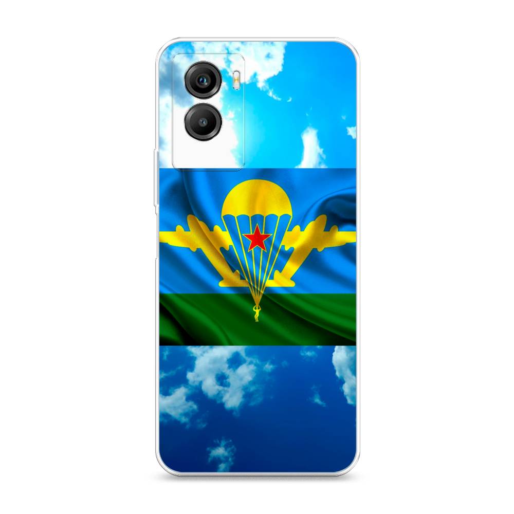 фото Силиконовый чехол "вдв флаг в небесах" на vivo y55s 5g awog
