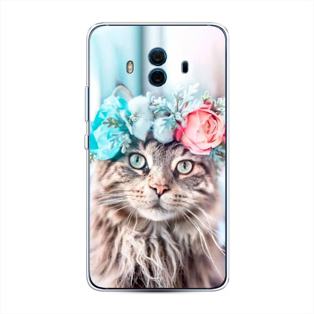 Чехол Awog на Huawei Mate 10 "Кот в венке", Разноцветный, 63350-2
Чехол Awog на Huawei Mate 10 "Кот в венке", Разноцветный, 63350-2