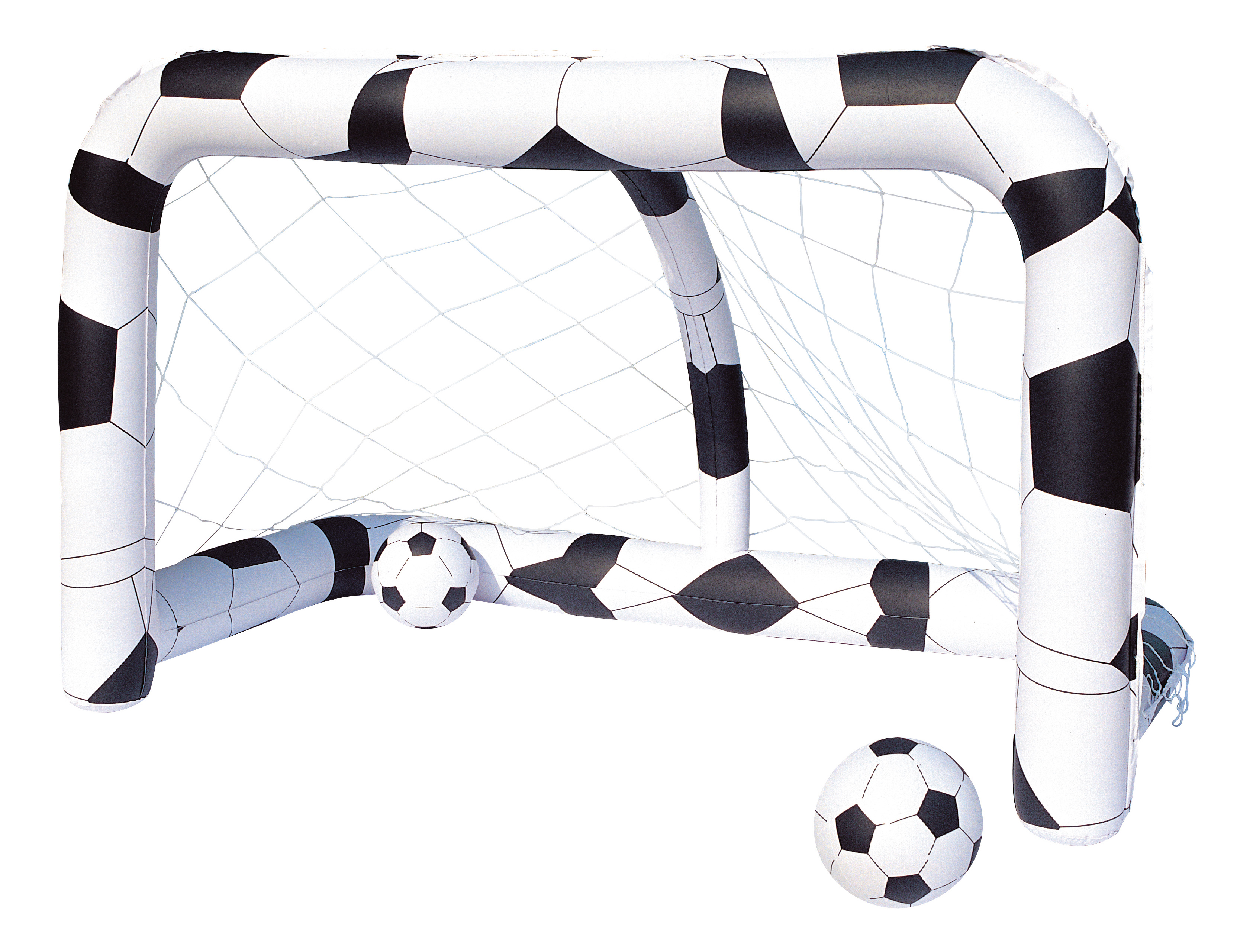 фото Bestway футбольный набор (надувные ворота 213х122х137 см + 2 мяча)