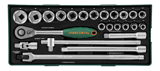 фото Набор инструментов для автомобиля jonnesway s04h4524st