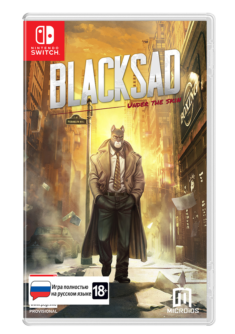 Игра Blacksad: Under The Skin для Nintendo Switch, Blacksad: Under The Skin. Limited Edition
Игра Blacksad: Under The Skin для Nintendo Switch, Blacksad: Under The Skin. Limited Edition