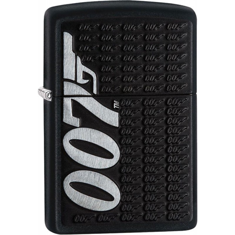 Бензиновая зажигалка Zippo James Bond 007 Emblem Black Matte, James Bond 007 Emblem
Бензиновая зажигалка Zippo James Bond 007 Emblem Black Matte, James Bond 007 Emblem