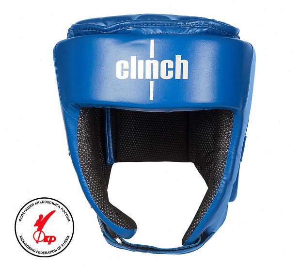 фото Шлем для единоборств clinch helmet kick синий m