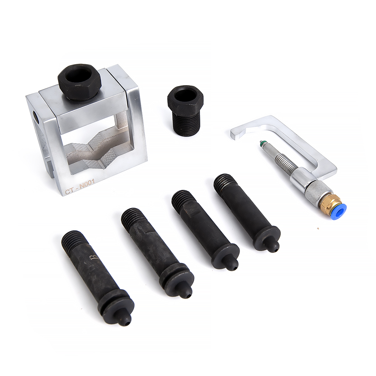 Адаптер грузовых инжекторов Common Rail универсальный с изменяемым углом Car-tool CT-N001
Адаптер грузовых инжекторов Common Rail универсальный с изменяемым углом Car-tool CT-N001