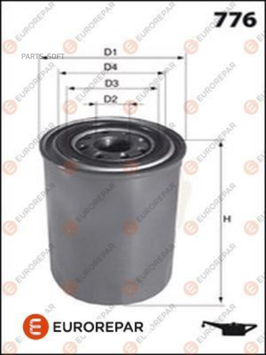 Фильтр масляный HYUNDAI ACCENT 1.3/1.5/TUCSON/SANTA FE 2.0 CRDI EUROREPAR 1616174680
Фильтр масляный HYUNDAI ACCENT 1.3/1.5/TUCSON/SANTA FE 2.0 CRDI EUROREPAR 1616174680