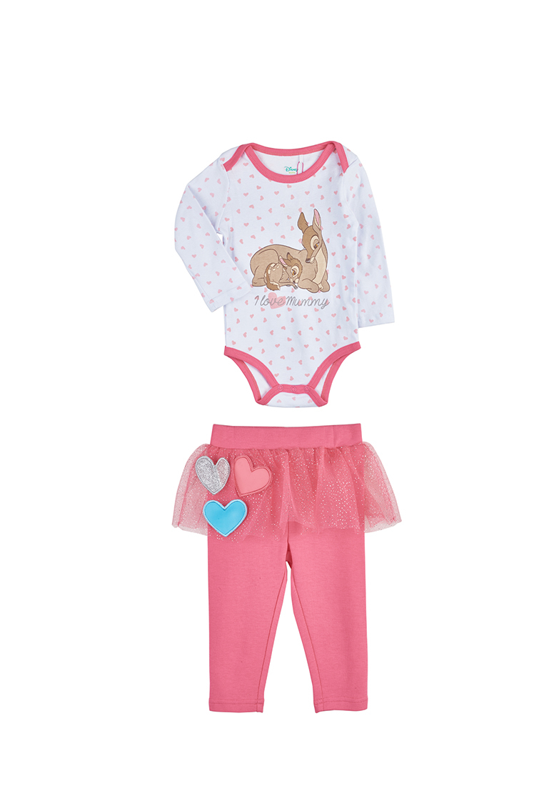 Комплект одежды для новорожденных Disney AW19D01503139 белый/розовый р.80, AW19D01503139
Комплект одежды для новорожденных Disney AW19D01503139 белый/розовый р.80, AW19D01503139