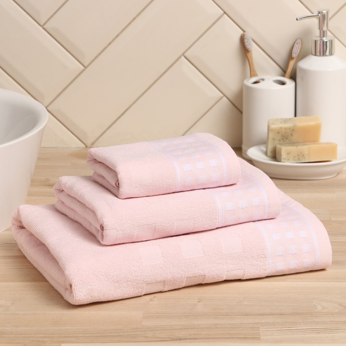 Полотенце махровое LoveLife "Square" 50х90 см, цвет бледно-розовый, 100% хл, 380 гр/м2
Полотенце махровое LoveLife "Square" 50х90 см, цвет бледно-розовый, 100% хл, 380 гр/м2