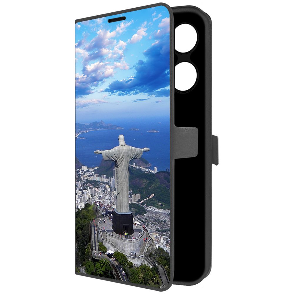 Чехол-книжка Krutoff Eco Book для INFINIX Smart 7 Plus Бразилия, Статуя Христа (черный)
Чехол-книжка Krutoff Eco Book для INFINIX Smart 7 Plus Бразилия, Статуя Христа (черный)