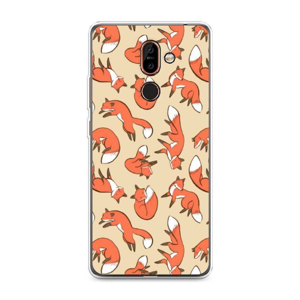 Чехол Awog на Nokia 7 plus / Нокиа 7 plus "Лисички фон", Бежевый;оранжевый;белый, 121050-3
Чехол Awog на Nokia 7 plus / Нокиа 7 plus "Лисички фон", Бежевый;оранжевый;белый, 121050-3